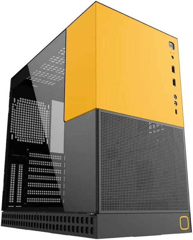 Main image of Geometric Future M4 King Arthur Black, mid/Mini Tower, E-ATX/ATX Gaming Case, Glass/ 1.2mm Steel, Vertical Air Tunnel Design, Type C, 360/240 Radiator, Vertical GPU Mount,GEO-M4-KAB(PC Case ONLY)