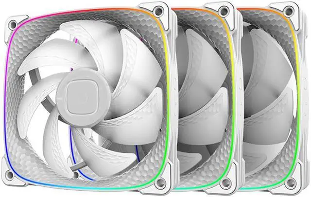 Geometric Future Squama 2503 RGB PWM Fan - 120mm - 3 Pack