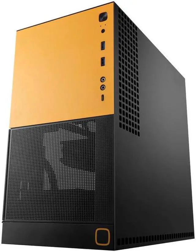 Alt view image 2 of 7 - Geometric Future M4 King Arthur Black, mid/Mini Tower, E-ATX/ATX Gaming Case, Glass/ 1.2mm Steel, Vertical Air Tunnel Design, Type C, 360/240 Radiator, Vertical GPU Mount,GEO-M4-KAB(PC Case ONLY)