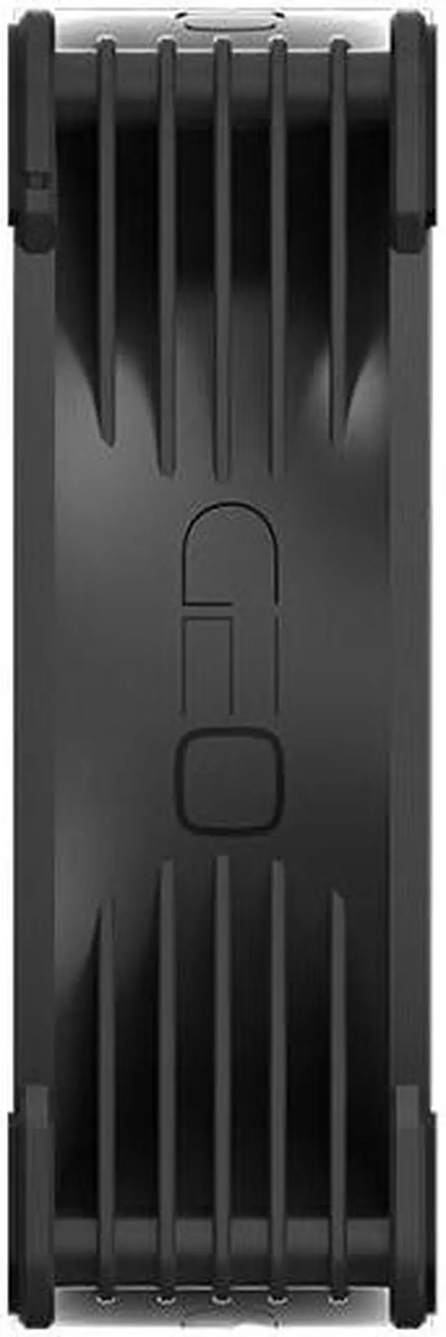 Alt view image 2 of 7 - Geometric Future Squama 3805 RGB PWM Fan - Black  120 x 38mm Single Pack-High Performance  Ball Bearing- PWM - with Controller - (GEO-S3805B-1)