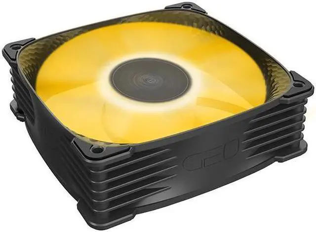 Alt view image 3 of 7 - Geometric Future Squama 3805 RGB PWM Fan - Black  120 x 38mm Single Pack-High Performance  Ball Bearing- PWM - with Controller - (GEO-S3805B-1)
