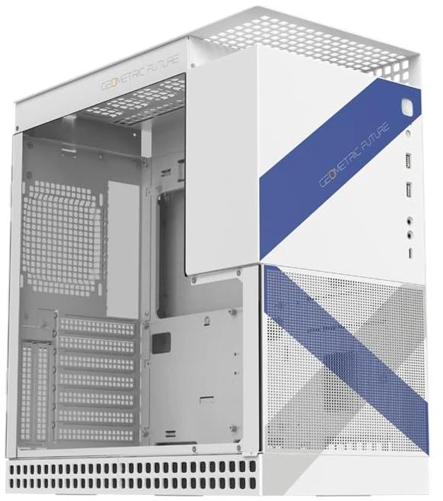 Alt view image 5 of 6 - Geometric Future M4 Lancelot Mid/Mini Tower Gaming Case
