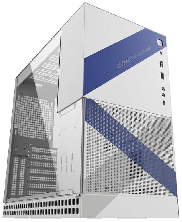 Alt view image 6 of 6 - Geometric Future M4 Lancelot Mid/Mini Tower Gaming Case