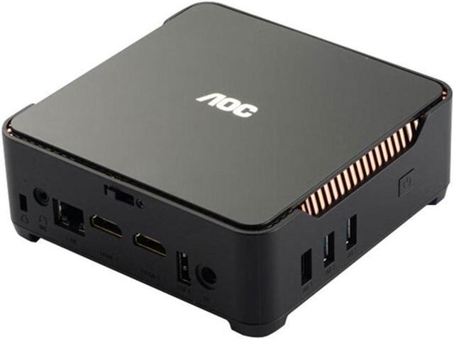 AOC Mini-PC MOSS M1, Mini Computer, Mini PC Barebone System, Intel