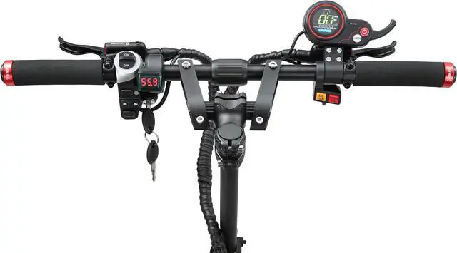 Alt view image 5 of 7 - TEEWING X3 Electric Kick Scooter with Seat, 3200W Brushless Dual-Motor up to 50 Miles Range, Folding Electric Scooter for Adult Max Speed 40Mph with 52V 28Ah Battery 10 Inch Road Tires