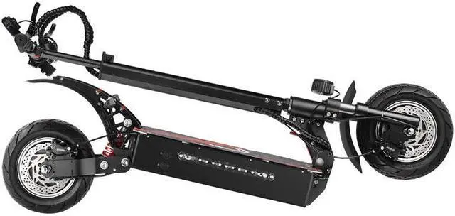 Alt view image 2 of 6 - Teewing Q7 Pro Electric Scooter 3200W Dual Motor Foldable Electric Scooter for Adults Fast 40 mph 10'' Road Tires