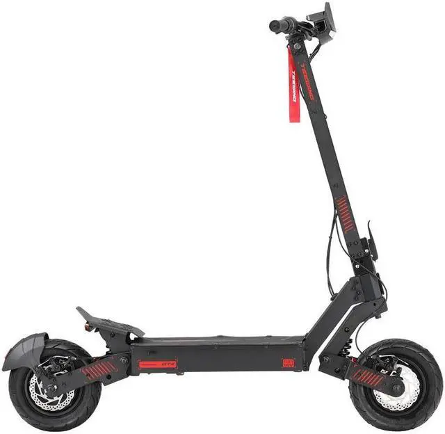Alt view image 4 of 6 - TEEWING GT4 Electric Scooter: Powerful 2400W Motor, Up to 43.5 Miles Range and 43.5 mph Speed, Foldable Design with 11-Inch Off-Road Vacuum Tires for Adults