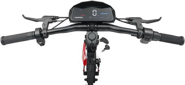 Alt view image 6 of 6 - TEEWING GT4 Electric Scooter: Powerful 2400W Motor, Up to 43.5 Miles Range and 43.5 mph Speed, Foldable Design with 11-Inch Off-Road Vacuum Tires for Adults