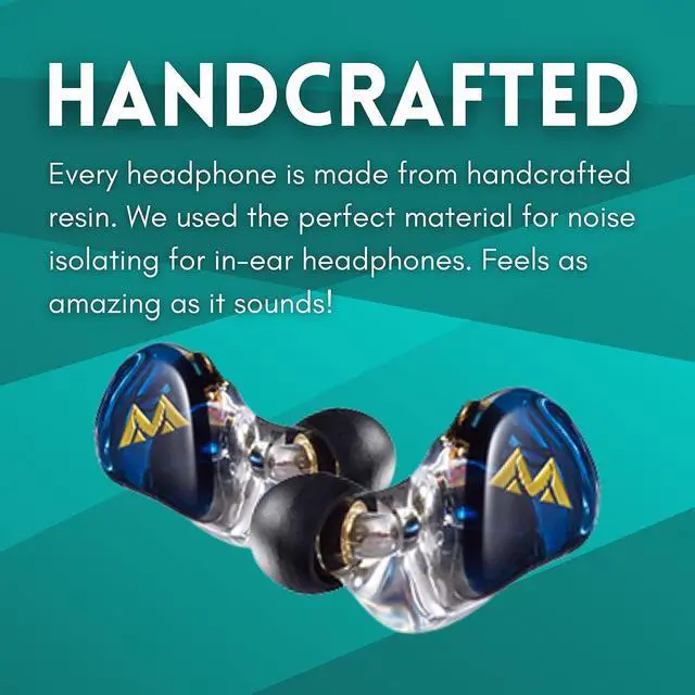 Alt view image 3 of 6 - Antlion Audio Kimura Duo in-Ear Headset (IEM Headset)