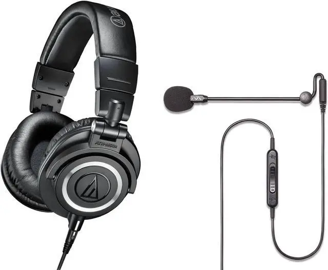 Main image of M50x + ModMic Uni (3.5mm) Headset Bundle