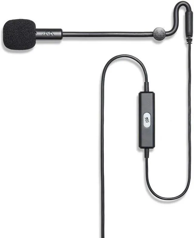 Alt view image 2 of 7 - Antlion Audio ModMic USB 2 Attachable Noise-Cancelling Microphone with Mute Switch Compatible with PC, PlayStation, and More