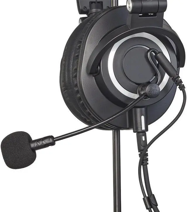 Alt view image 5 of 7 - Antlion Audio ModMic USB 2 Attachable Noise-Cancelling Microphone with Mute Switch Compatible with PC, PlayStation, and More