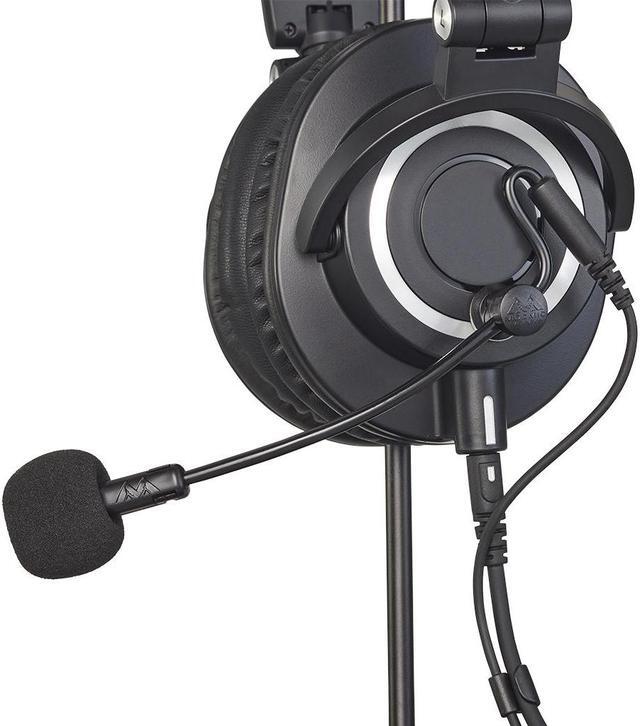Alt view image 5 of 7 - Antlion Audio ModMic Uni 2 Attachable Noise-Cancelling Microphone with Mute Switch, Compatible with PCs, Gaming Consoles, Handheld Devices, and More