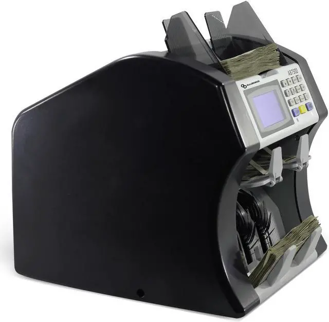Alt view image 4 of 5 - AB7500 Enterprise Dual Pocket Mixed Bill Value Counter