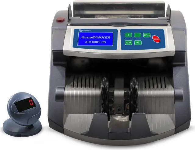 Alt view image 7 of 7 - AB1100PLUSUV Retail Grade Bill Counter UV