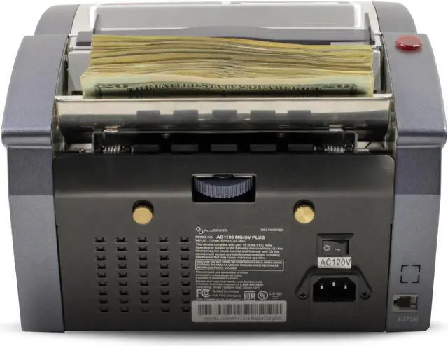 Alt view image 6 of 7 - AB1100PLUSMGUV Retail Grade Bill Counter MGUV