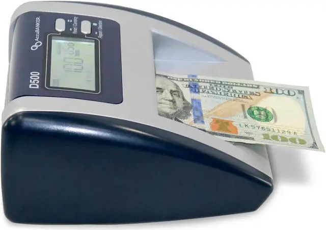 Alt view image 10 of 12 - Accubanker Digital Counterfeit Detector  D500