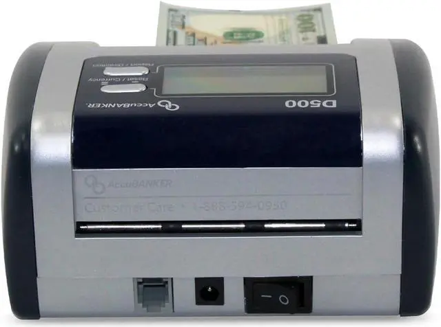 Alt view image 12 of 12 - Accubanker Digital Counterfeit Detector  D500