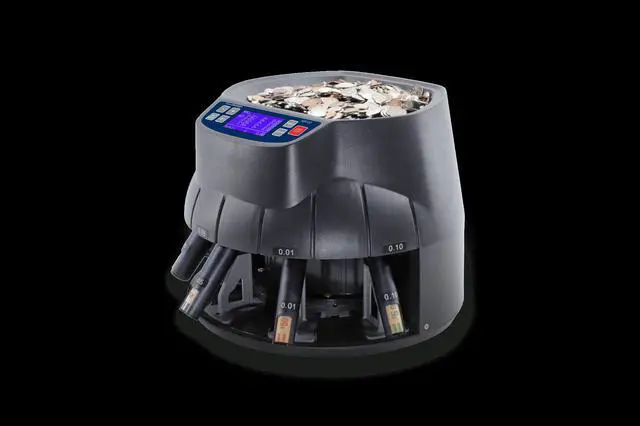 Alt view image 6 of 8 - ACCUBANKER AB510 Coin Counter,3000 Coins Capacity