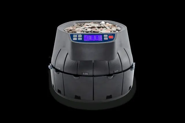 Alt view image 5 of 8 - ACCUBANKER AB510 Coin Counter,3000 Coins Capacity