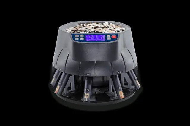 Alt view image 8 of 8 - ACCUBANKER AB510 Coin Counter,3000 Coins Capacity