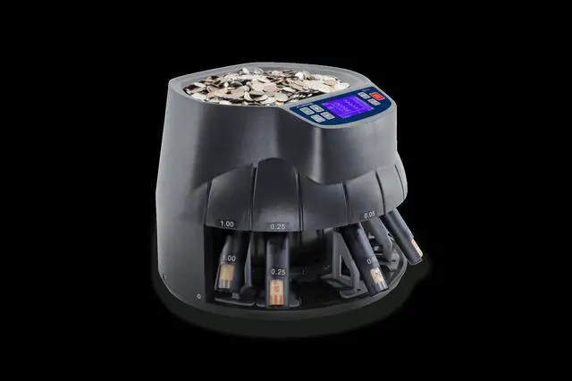 Alt view image 7 of 8 - ACCUBANKER AB510 Coin Counter,3000 Coins Capacity