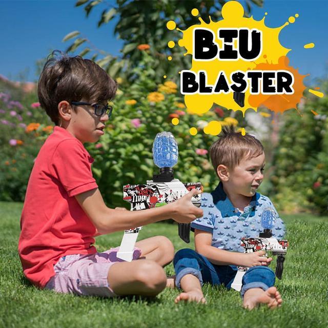 Alt view image 7 of 7 - Gel Ball Blaster Electric Splatter Ball Blaster Automatic Burst Water Beads Highly Assembled Toy Blasters Outdoor for Kids Boys Adult
