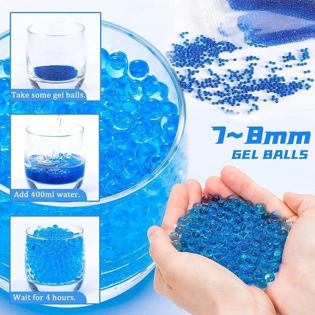 Alt view image 6 of 7 - Gel Ball Blaster Electric Splatter Ball Blaster Automatic Burst Water Beads Highly Assembled Toy Blasters Outdoor for Kids Boys Adult