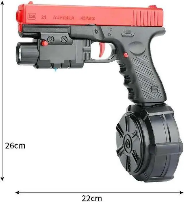 Alt view image 4 of 4 - Zhenduo JM X-2 Gel Ball Blaster Water Beads Blaster Toy for Outdoor Yard Backyard Games Water Bead Blaster Burst