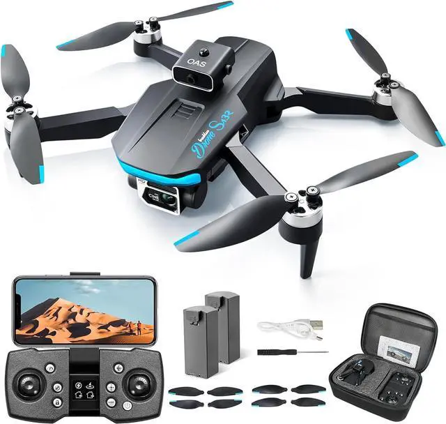 Main image of zhenduo Drone, Mini Drones with Camera 1080P, RC Drone for Adults Kids 8-12, Foldable Drone with GPS for Kids 12-14, 36 Mins Flight Time, 2 Batteries, Toys Gifts for Boys