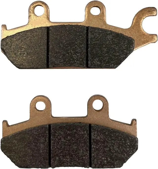 Alt view image 3 of 6 - Demon Powersports Front/Rear Left Sintered Brake Pads for Can Am Outlander/Renegade, Sintered Metallic Material Better Grip, Reduced Brake Fade, Instant Braking (See Fitment Details in Description)