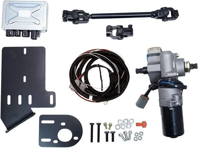 Alt view image 2 of 7 - Rugged Front Electric Power Steering Kit for (2004-09) (2011-13) Yamaha Rhino 450/660/700, is A Bolt On System, Gets Rid of Wheel Jerk/Bump Steer When Navigating Rough Terrains, Make Your Ride Better