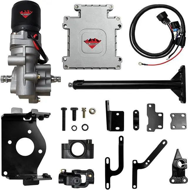 Alt view image 2 of 7 - Rugged Front Electric Power Steering Kit for Polaris RZR 170/Blazer 170, Is a Bolt on System, Gets Rid of Wheel Jerk/Bump Steer When Navigating Rough Terrains (See Fitment Details in Description)