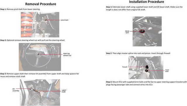 Alt view image 5 of 7 - Rugged Front Electric Power Steering Kit for Polaris RZR 170/Blazer 170, Is a Bolt on System, Gets Rid of Wheel Jerk/Bump Steer When Navigating Rough Terrains (See Fitment Details in Description)