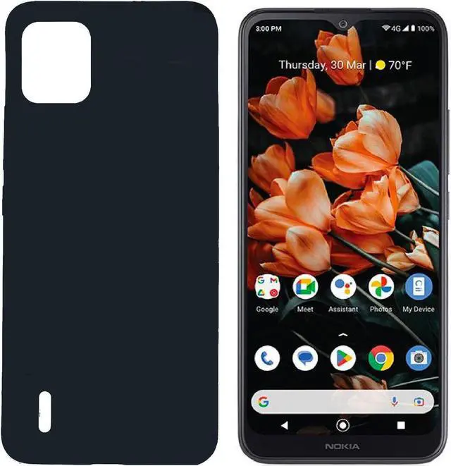Main image of For Nokia C110 N156DLTPU Flexible Skin Cover Cell Phone Case - Black
