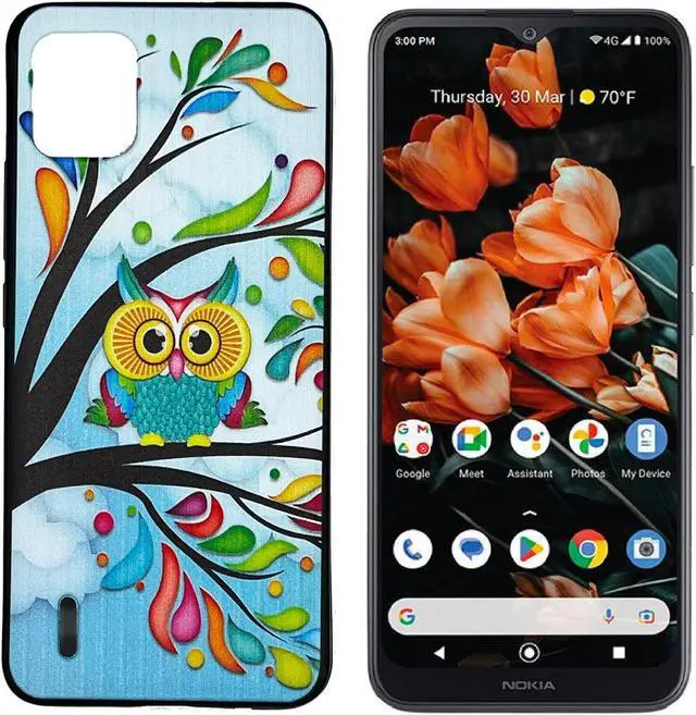 Main image of For Nokia C110 N156DLTPU Flexible Skin Cover Cell Phone Case - Owl