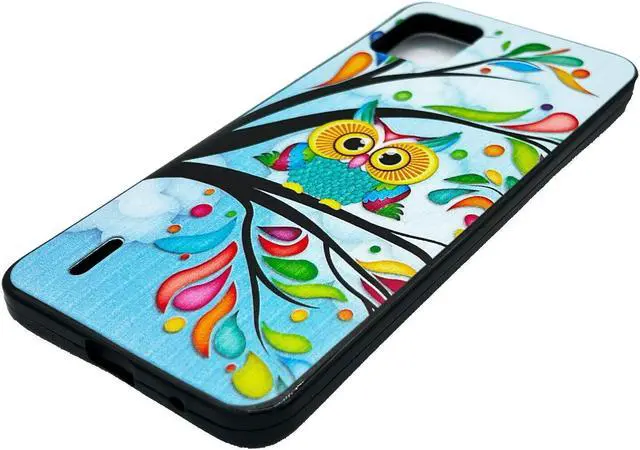 Alt view image 3 of 7 - For Nokia C110 N156DLTPU Flexible Skin Cover Cell Phone Case - Owl