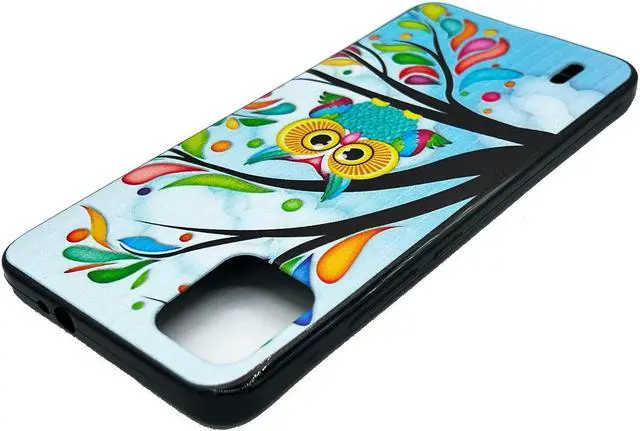 Alt view image 4 of 7 - For Nokia C110 N156DLTPU Flexible Skin Cover Cell Phone Case - Owl