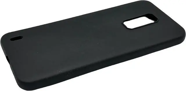 Alt view image 2 of 6 - For Blu View 4 B135DL TPU Flexible Skin Cover Cell Phone Case - Black