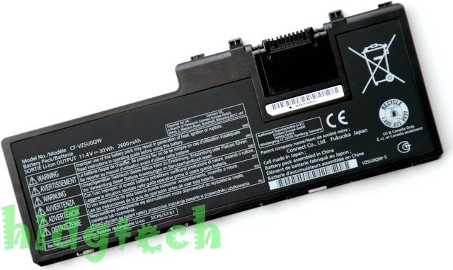 New CF-VZSU0QW 31CP6/57/61 Battery For Panasonic ToughBook CF-20 Toughpad  FZ-A2