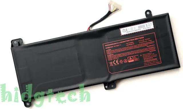 Alt view image 2 of 3 - New PA70BAT-4 Battery for ClevoPA70HP6-G Hasee G97E KINGBOOK G97E G99E Series 6-87-PA70S-62B01, 6-87-PA70S-41B01, 4ICP6/66/83