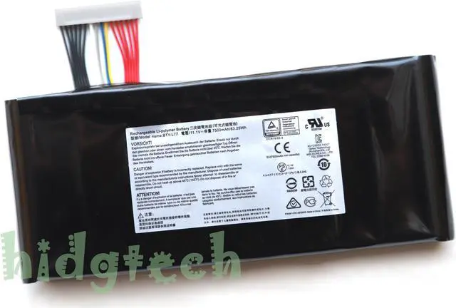 Main image of New BTY-L77 Battery for GT72 GT72VR 2QD 2QE 6QD GT72S 6QF 6QE GT80 GT80S WT72  MS-1783 MS-1784 Series 31CR19/65-3
