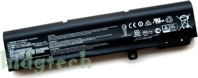 Main image of BTY-M6H New Battery for MsiGE62 GE72 GP62 GP72 GL62 GL72 PE60 PE70 MS-16J2 Series 3ICR19/65-2