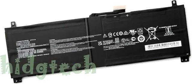 Main image of BTY-M54 New Battery For Creator Z16-A11U A11UE A11UET MS-1571 Series 925QA054H 41CP7/41/138