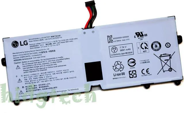 Main image of 80Wh New LBV7227E Battery for Gram 14Z90N 15Z90N 17Z90N 16Z90P 16ZD90P 16Z90P 16Z90PC 16Z90PG 16T90P 17Z90N 17Z90P Series 2ICP6/90/114