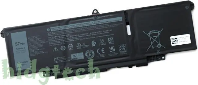 Main image of 57Wh New 66DWX Battery for Latitude 7340 7440 7640 Series 0HYH8 0CTJJ6 3ICP6/65/78