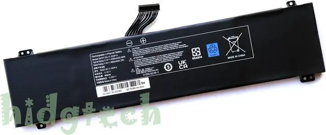 Main image of New GKIDT-00-13-3S2P-0 GKIDT-03-17-3S2P-0 GLIDK-00-15-3S2P-0 Battery For GETACMECHREVO XPG XENIA 15 XMG Fusion 15 XFU15L19