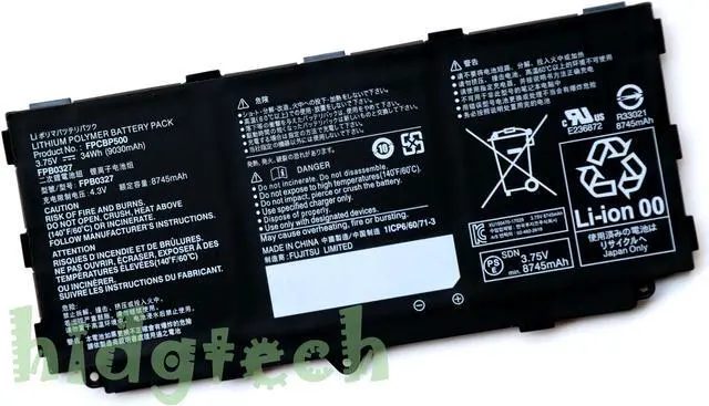 Main image of New FPB0327 FPCBP500 Battery For Fujitsu Arrows Tab Q506 Q507 Q508 CP695045-01 CP731923-01 CP731923-02 1ICP6/60/71-3