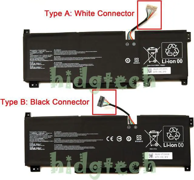 Main image of BTY-M492 New Battery for MsiSword 15 A11U A11UD A11UE Pulse GL66 GL76 11UEK Katana GF66 Pulse GL66 GL76 BRAVO 15 Series 3ICR6/71/74