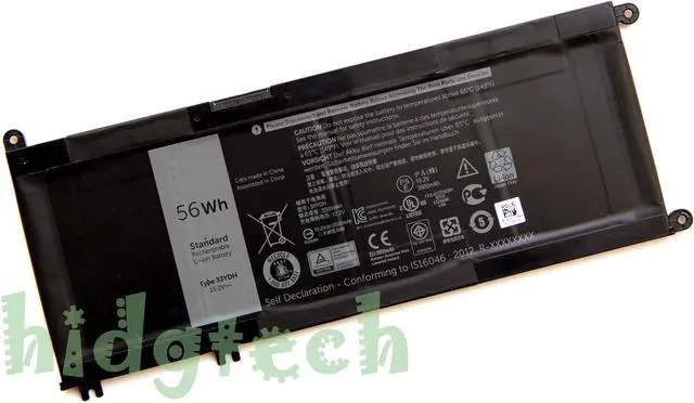 Main image of New 33YDH Battery For Latitude 3380 3480 3490 3590 3580 Inspiron 15 17 7000 7773 7778 7779 7577 G3 15 3579 17 3779 G7 7588 Series